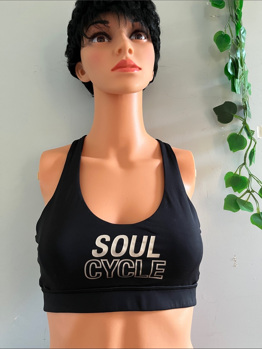 lululemon athletica Black SoulCycle Logo Sports Bra